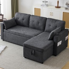 3-in-1 Convertible Sofa Bed
