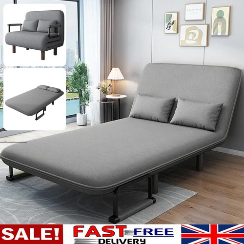Double fabric sofa bed - bed, sleeper