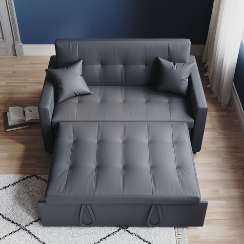 Sofa bed dark grey - bed,