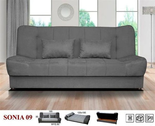 Sofa bed with - sofa, storage
