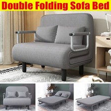 Upholstered 2 Seater Folding