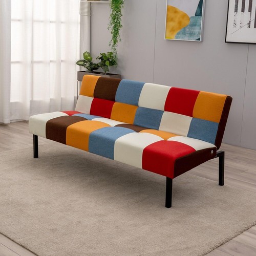 Seater fabirc sofa bed click - seater,