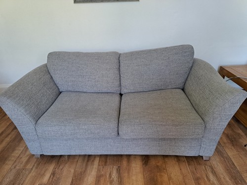 Dfs grey double sofa - grey,