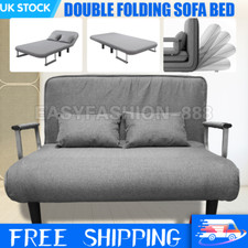 190CM Double Fabric Sofa Bed